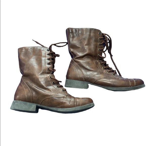 🥾 beautiful brown ankle boots size 6.5 - Picture 3 of 6